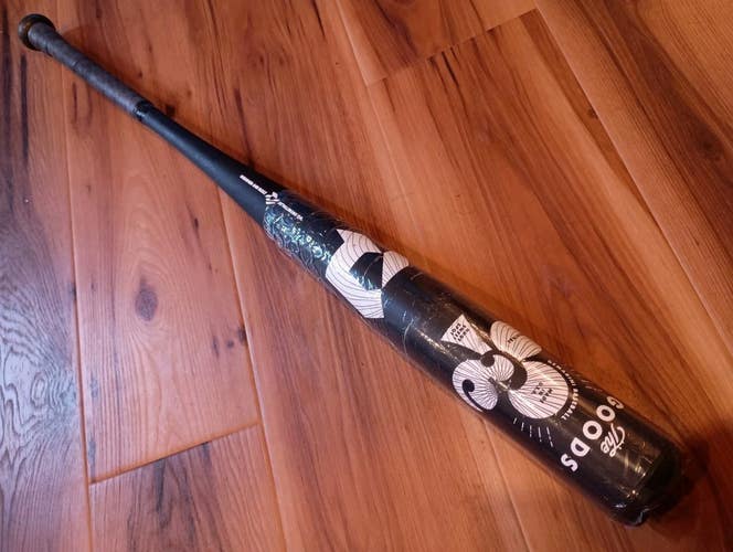 USED 2022 DeMarini The Goods 34/31 (-3) 2 5/8 One Piece Alloy BBCOR Baseball Bat