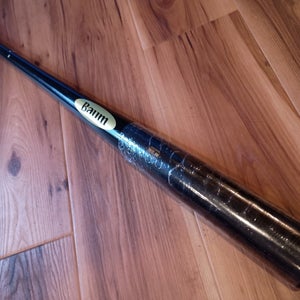 USED? Baum Gold 33.5 inch Wood Comp Baseball Bat Pro Flared JR21 "Julio Rivera"