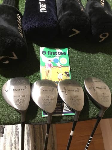 Adams Ladies Tight Lies VMI Strong Woods Set (2W, 3W, 7W, 9W) Graphite Shafts