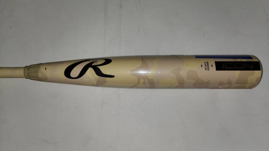 2025 Rawlings Icon Composite BBCOR Certified Bat (-3) 30 oz 33" (New)