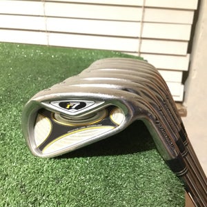 Taylormade R7 Irons Set (4-PW-GW) Regular T-Step 90 Steel Shafts