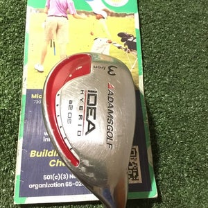 Adams Idea A2 OS 3 Iron Hybrid Regular Grafalloy ProLaunch-HL Blue Graphite 40