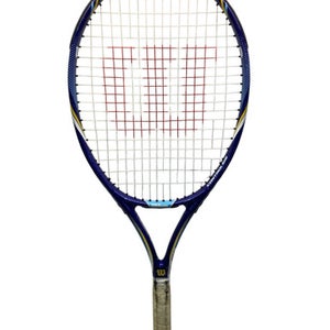 Used Wilson AGGRESSOR CONTROL 105 Adult Tennis Racquet Royal Blue 4 1/4" 11347-S000250418