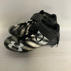Used Under Armour C1N Adult FB Cleats Black Senior 8 11823-S000032549