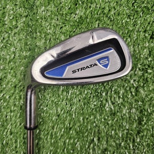Callaway Strata 2019 Single 8 Iron Left Handed Uniflex Steel Shaft LH 36.25"