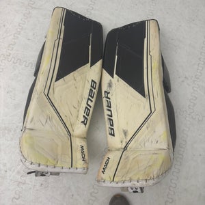 Medium Senior Bauer MACH Goalie Leg Pads (Used)
