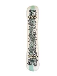Women's GNU Velvet Snowboard All Mountain With Bindings Medium Flex True Twin (New)