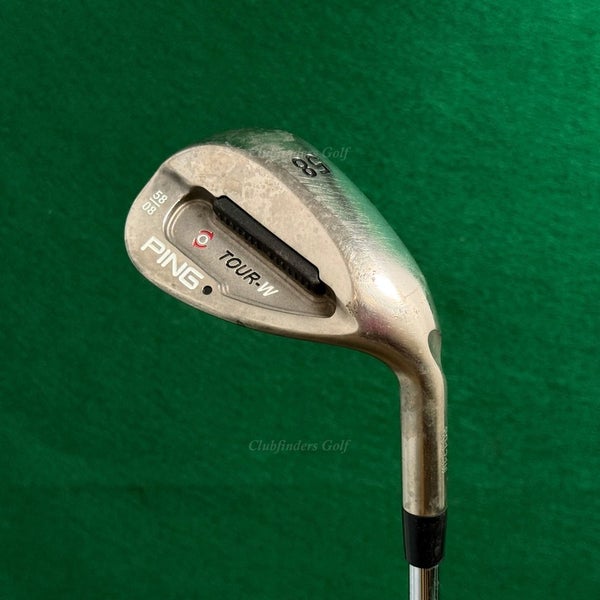 Ping Tour-W Black Dot 58-08 58 Lob Wedge AWT Steel Stiff