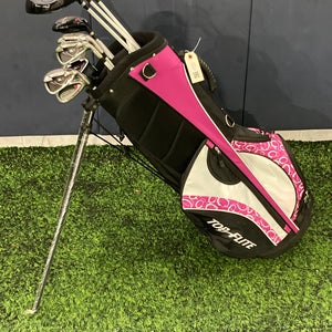 NEW Women's Top Flite Complete Right Handed Golf Set