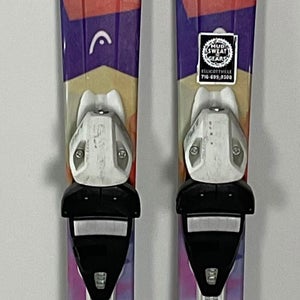 Kid's HEAD 117cm Best Friends Skis With Head LRX 4.5 Bindings (Used)(SY2241)