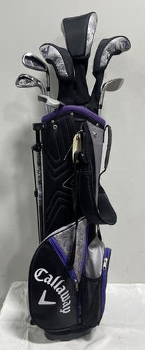 Used Callaway GIRLS X HOT JR STARTER SET Mens Starter Set LH 7 Piece 11735-S000345120