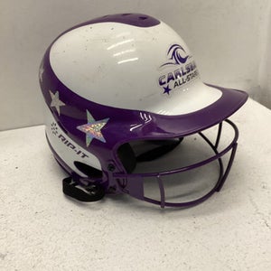 Used RIP-IT Batting Helmet w/Mask Purple MD 11443-S000195428