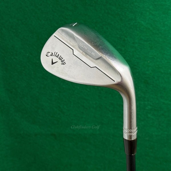 Callaway Opus Brushed Chrome 52-12W 52 Gap Wedge DG Mid 115 TI Wedge Flex