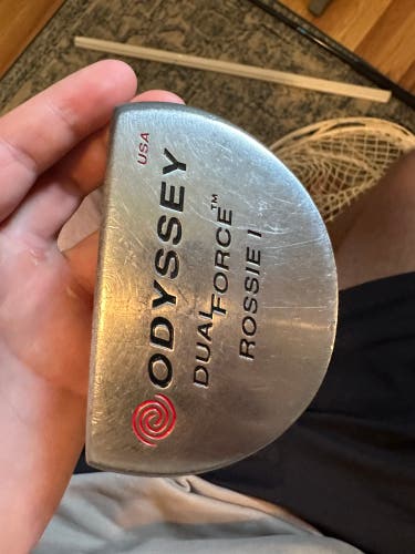 Silver Men's Odyssey Blade Dual Force 1 Rossie Right Hand with Super Stroke Grip (Used)