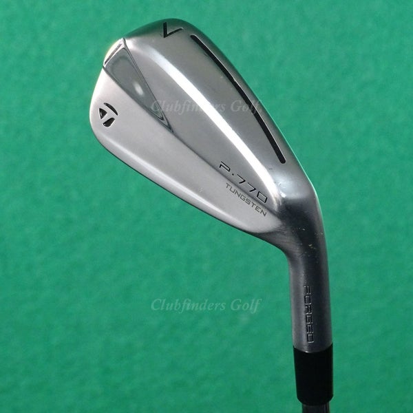 TaylorMade P-770 2023 Forged Single 7 Iron KBS Tour Steel Stiff