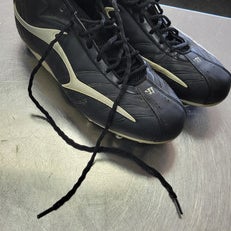 Used Warrior LAX Cleats Mens Black Senior 11.5 11497-S000149876