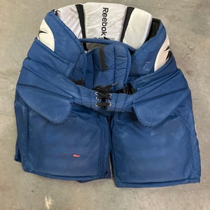 Blue Senior Medium Reebok 11k Hockey Goalie Pants