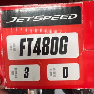 CCM JETSPEED FT480 GOALIE SKATES SIZE 3 BRAND NEW