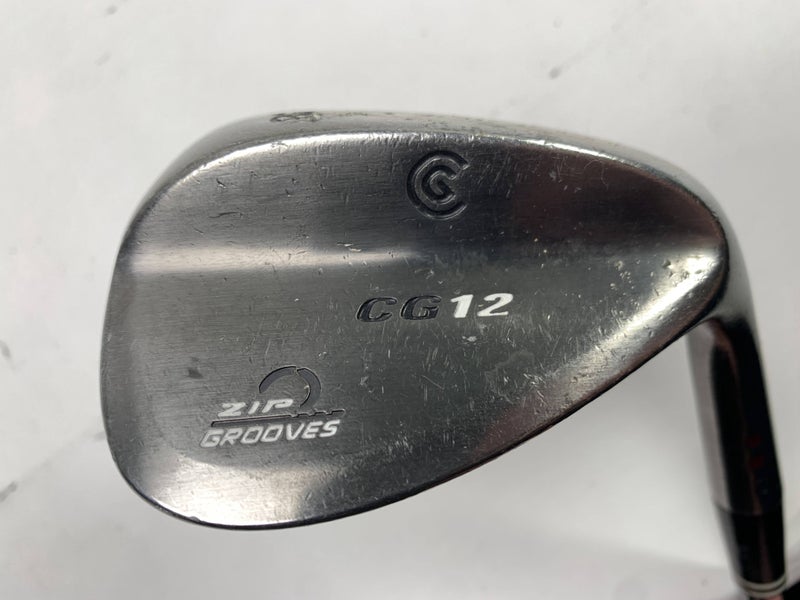 Cleveland CG12 Black Pearl Wedge 58* 12 Bounce Traction Wedge Steel Mens RH