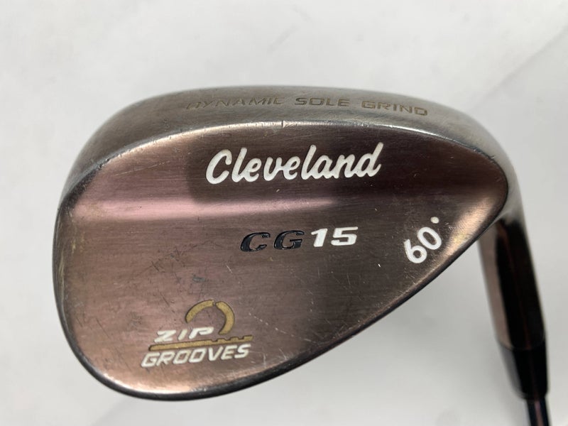 Cleveland CG15 DSG Oil Can Wedge 60* Traction Wedge Steel Mens RH