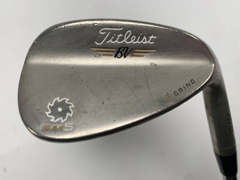 Titleist Vokey SM5 Tour Chrome Wedge 56* 14 Bounce Wedge Steel Mens RH