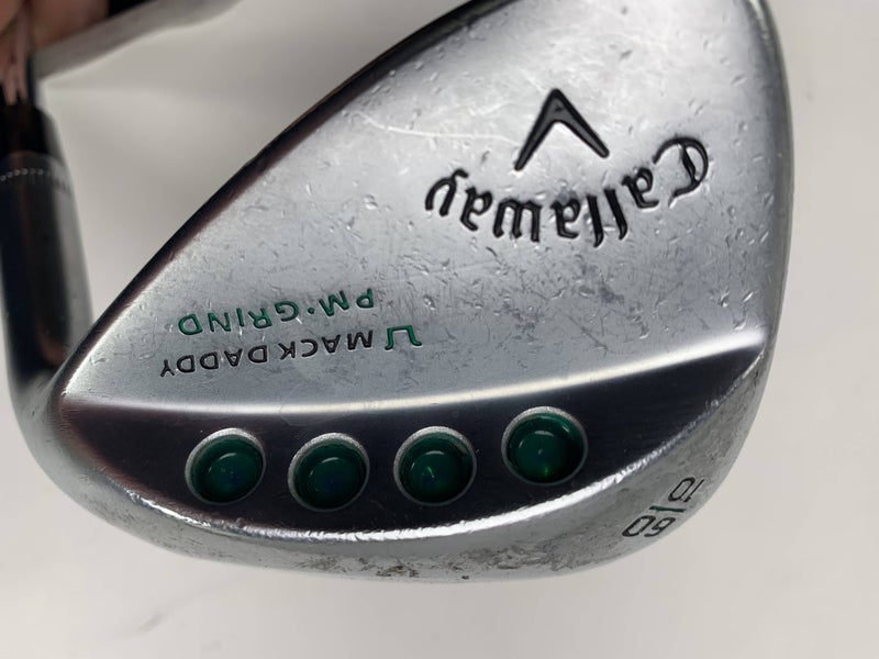 Callaway Mack Daddy PM Grind Lob Wedge LW 60* 10 Bounce KBS Tour-V Wedge RH
