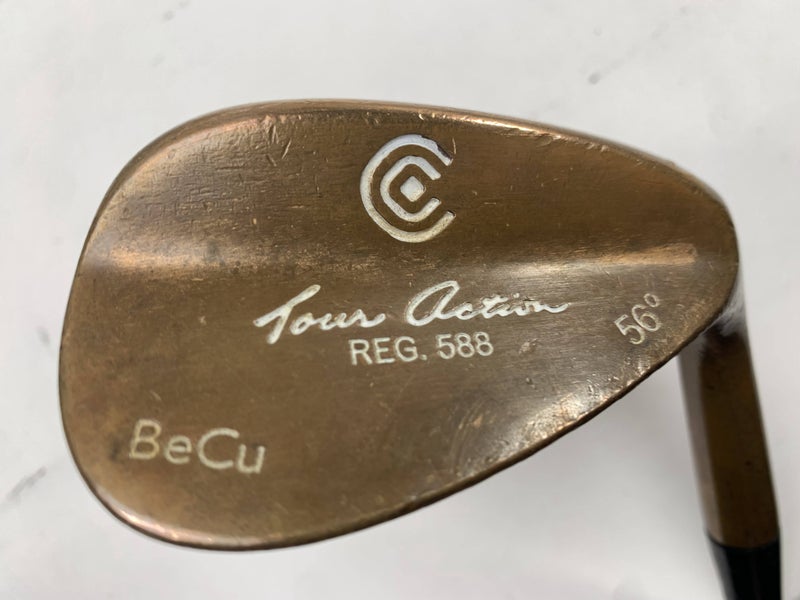 Cleveland 588 Beryllium Copper Wedge 56* Wedge Steel Mens RH