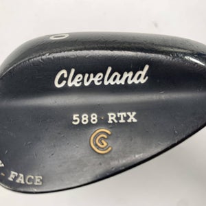 Cleveland 588 RTX Black Pearl Lob Wedge LW 60* 8 Bounce DG Wedge Steel Mens RH