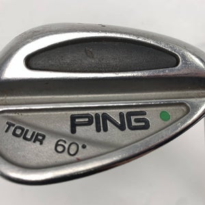 Ping Tour Lob Wedge LW 60* Green Dot 2* Up  Dynamic Gold S300 Stiff RH