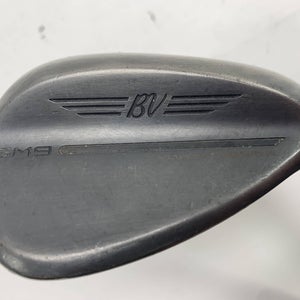 Titleist Vokey SM9 Jet Black Sand Wedge SW 56* 10 Bounce S-Grind Wedge RH