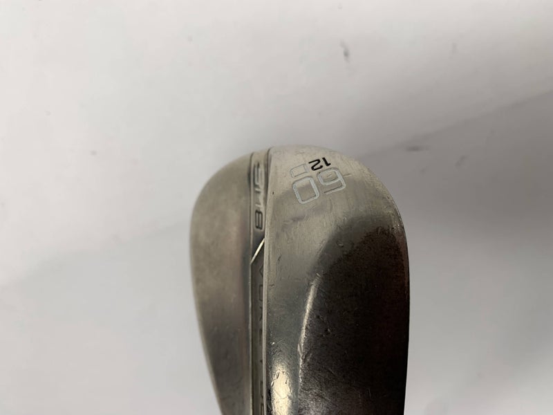 Titleist Vokey SM8 Brushed Steel Lob Wedge LW 60* 12 D-Grind Stiff RH +1''