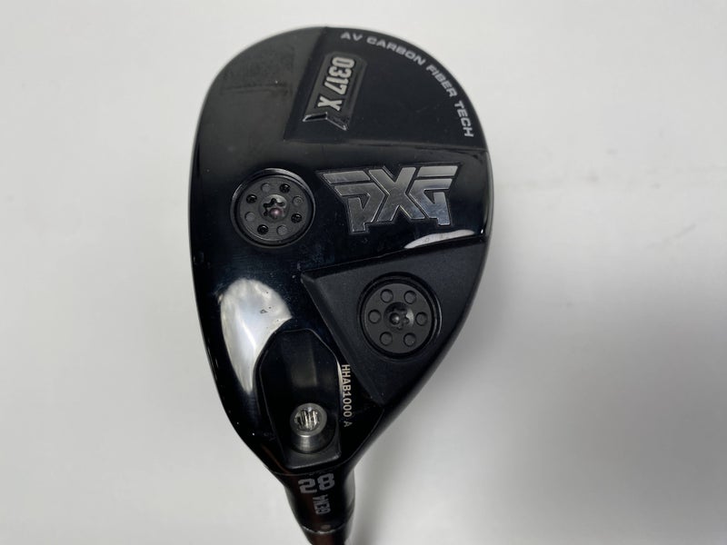PXG 0317 X GEN4 6 Hybrid 28* Tensei Blue Raw AV Series 75g Regular LH