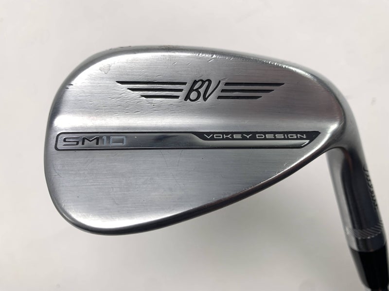 Titleist Vokey SM10 Tour Chrome Wedge 52* 8 Bounce F-Grind SM10 Wedge Steel RH