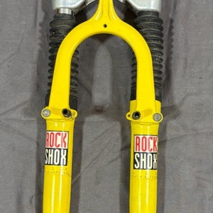 Vintage Rockshox Quadra 21R 26" QR Mtn Bike Suspension Fork 125mm 1" Threaded