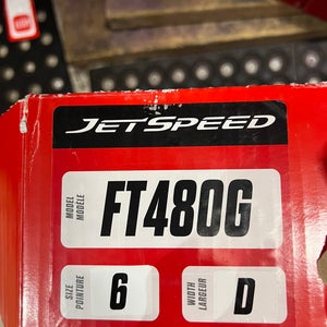 CCM Jetspeed FT480 Hockey Goalie Skates Regular Width  Size 6 (new)