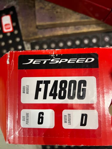 CCM Jetspeed FT480 Hockey Goalie Skates Regular Width Size 6 (new)