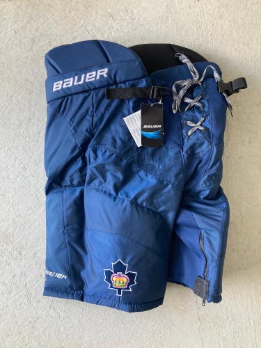 Blue Senior Small Bauer Nexus Hockey Pants (New)