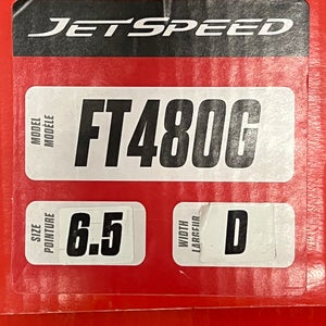 CCM Jetspeed FT480 Hockey Goalie Skates Regular Width  Size 6.5 (New)