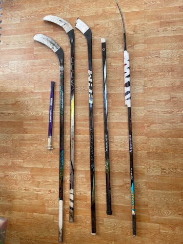 Broken Hockey Sticks – Perfect for DIY Projects or Crafts