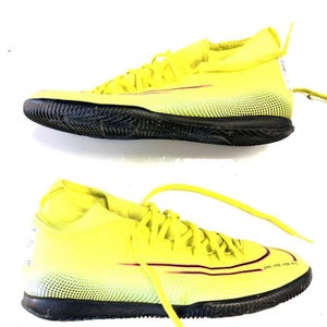 Used Nike Soccer Indoor Shoes Yellow Junior 04.5 11860-S000293468