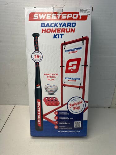 Used BACKYARD HOMERUN KIT BB/SB Accessory Red 11835-S000196087