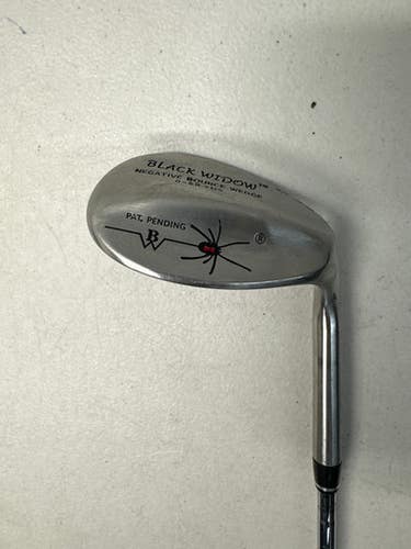 Used NEGATIVE BOUNCE WEDGE Golf Wedge Mens RH Silver 60 Degree 11835-S000196015