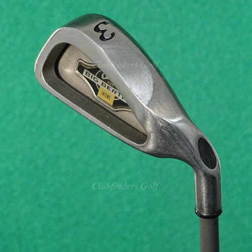 Callaway Original Big Bertha Single 3 Iron Super JV100 Graphite Regular *IMPORT*