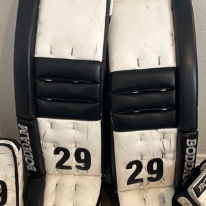 Custom Boddam 34"  Goalie Leg Pads (Used)
