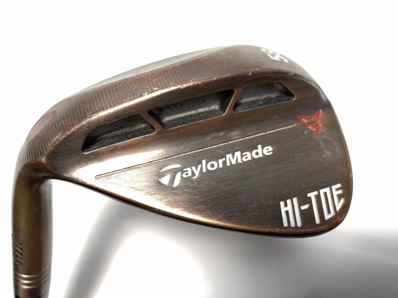 TaylorMade HI-TOE RAW Wedge 58* KBS Hi-Rev 2.0 Wedge Steel Mens LH