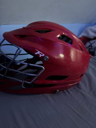 Cascade R Red Helmet Slightly Used