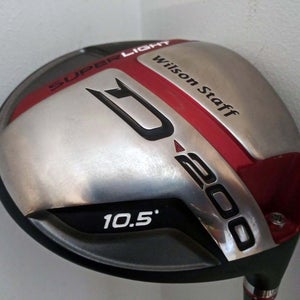 Wilson Staff D200 Driver 10.5* (UST Elements, SENIOR) Golf Club