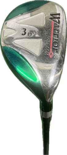 Warrior Custom Golf 19 3 Hybrid Regular Flex Graphite Shaft RH 39.5L