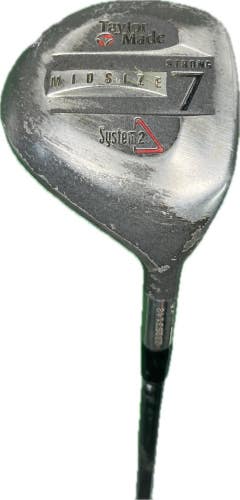 Taylormade System 2 Midsize Strong 7 Wood Regular Flex Graphite Shaft RH 42L
