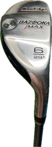 Tour Edge Bazooka JMax QL 29 6 Iron-Wood Aldila Stiff Flex Graphite RH 37.5L